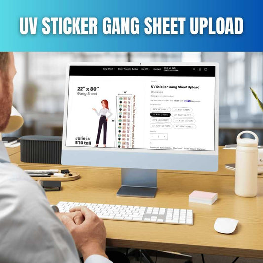 UV Sticker Gang Sheet Upload